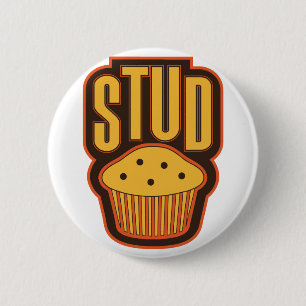 Badge Rond 5 Cm Stud Muffin