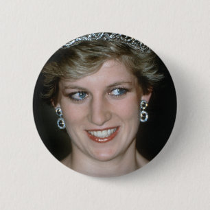 Badge Rond 5 Cm Stunning ! HRH Princess Diana