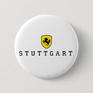 Badge Rond 5 Cm Stuttgart Crest Stuttgarter Wapper