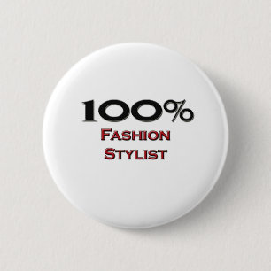 Badge Rond 5 Cm Styliste de mode de 100 pour cent