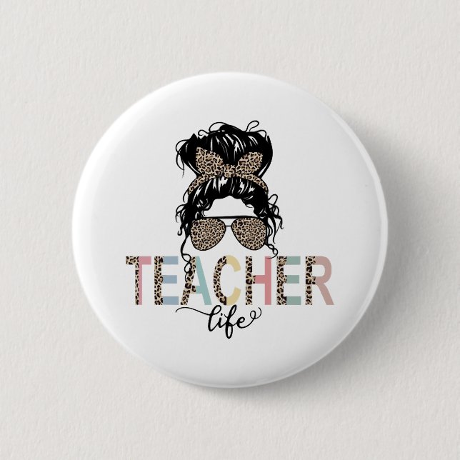 Badge Rond 5 Cm Sublimation de la vie infirmière (Devant)