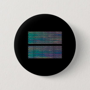 Badge Rond 5 Cm Subtil 67 Six Seven Brainrot Message Caché Gen Al