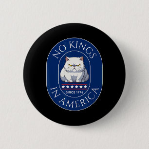 Badge Rond 5 Cm Subtil Anti Trump Pas De Rois En Amérique