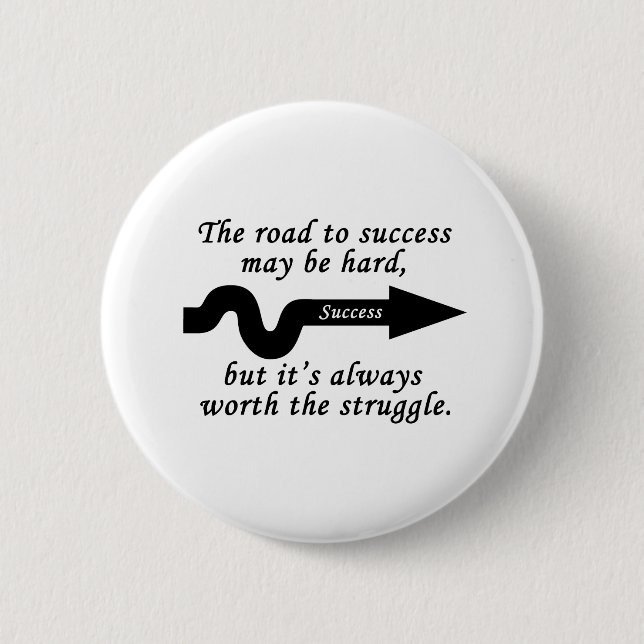 Badge Rond 5 Cm Succès (Devant)