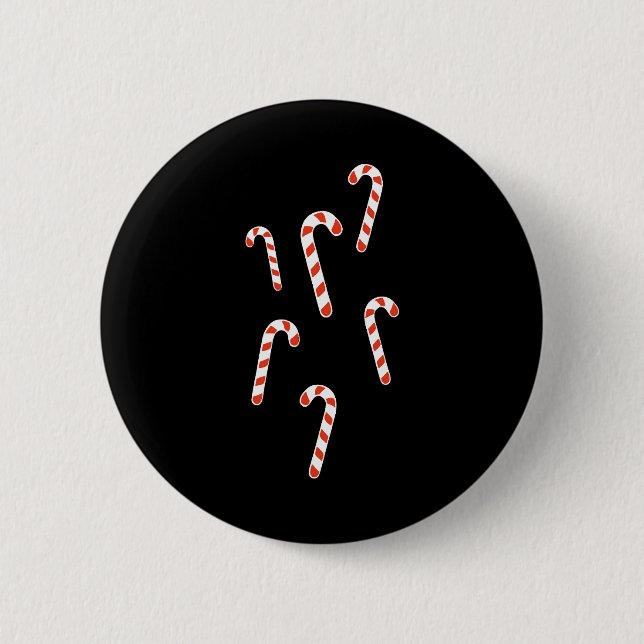 Badge Rond 5 Cm Sucre de canne Noël (Devant)