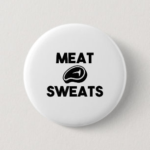 Badge Rond 5 Cm Sucres De Viande Pour Griller Chef Fumeur Bbq King