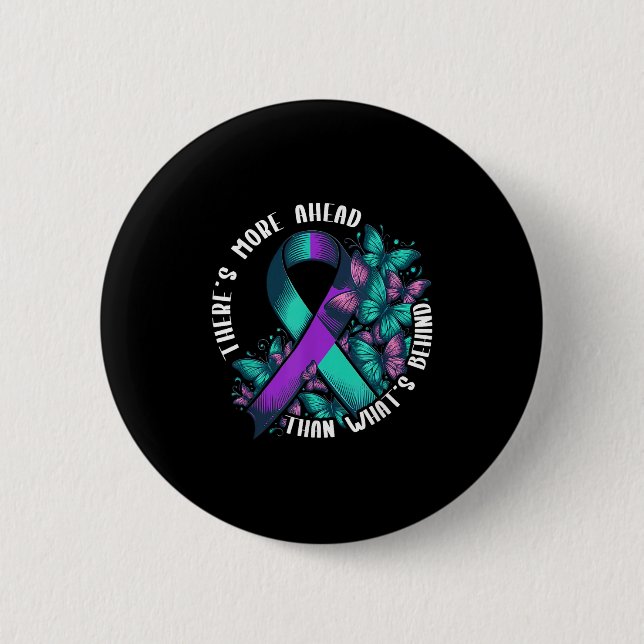 Badge Rond 5 Cm Suicide Awareness Suicide Prevention Suprt Survivo (Devant)