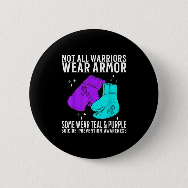 Badge Rond 5 Cm Suicide Awareness Suprt Suicide Prevention Awarene (Devant)