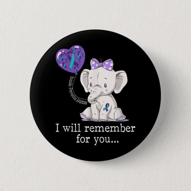 Badge Rond 5 Cm Suicide Prevention (Devant)