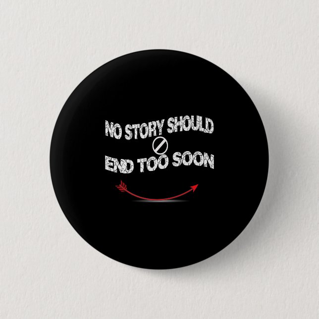 Badge Rond 5 Cm Suicide Prevention Awareness ,no Story Should End  (Devant)
