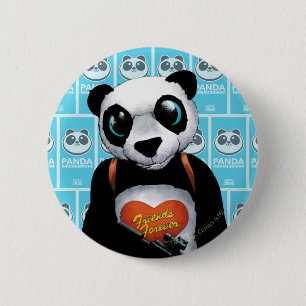 Badge Rond 5 Cm Suicide Squad Panda