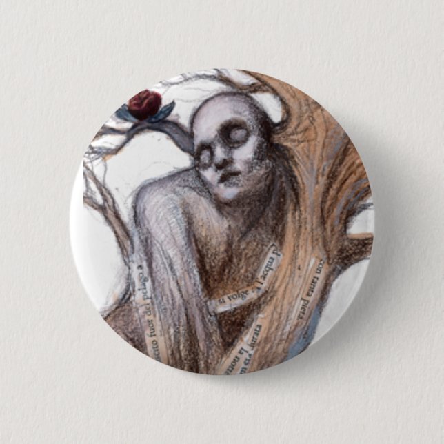 Badge Rond 5 Cm suicidetree (Devant)