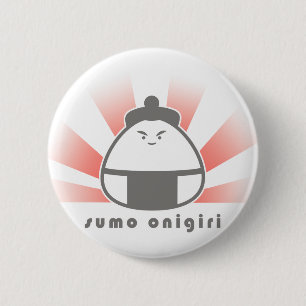 Badge Rond 5 Cm Sumo Onigiri