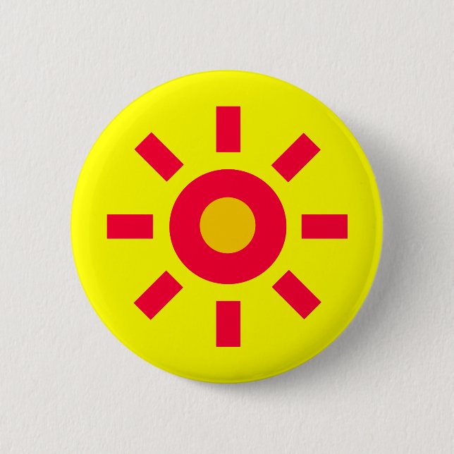 Badge Rond 5 Cm Sun (Devant)