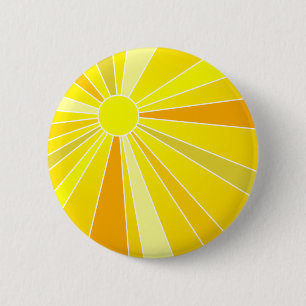 Badge Rond 5 Cm Sun