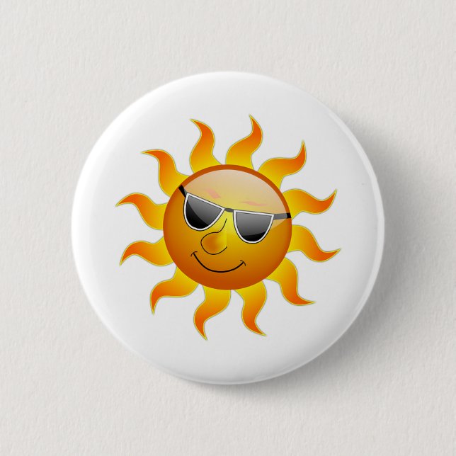 Badge Rond 5 Cm 🌞 Sun (Devant)