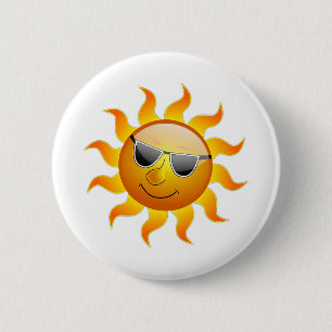 Badge Rond 5 Cm 🌞 Sun