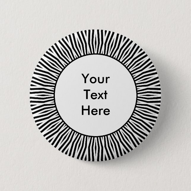 Badge Rond 5 Cm Sunburst 02 (Devant)