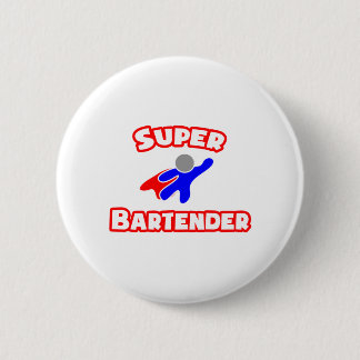 Badge Rond 5 Cm Super Bartender