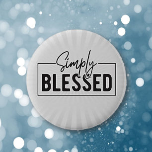 Badge Rond 5 Cm Super cadeau ! Fondée simplement sur la croyance b