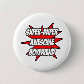 Badge Rond 5 Cm Super Duper Awesome Boy ami
