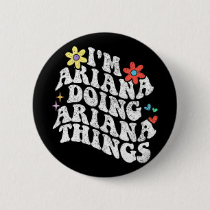 Badge Rond 5 Cm Super Im Ariana Faire Ariana Choses Amusantes Mère