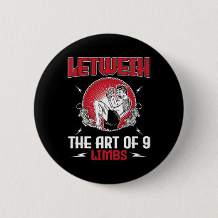 Badge Rond 5 Cm Super Lethwei Boxing Outfit Kick Mixed martial art