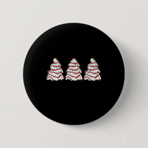Badge Rond 5 Cm Super Oh sapin Noël Jeu de lumières Fun Tree Cake