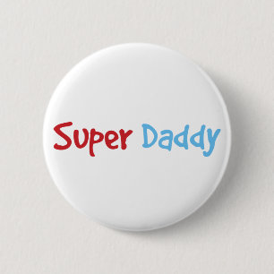 Badge Rond 5 Cm Super papa