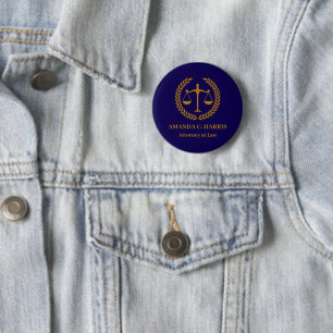 Badge Rond 5 Cm Super pour les avocats, les juristes, les juges, l