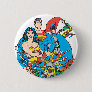 Badge Rond 5 Cm Super Powers™ Collection 1