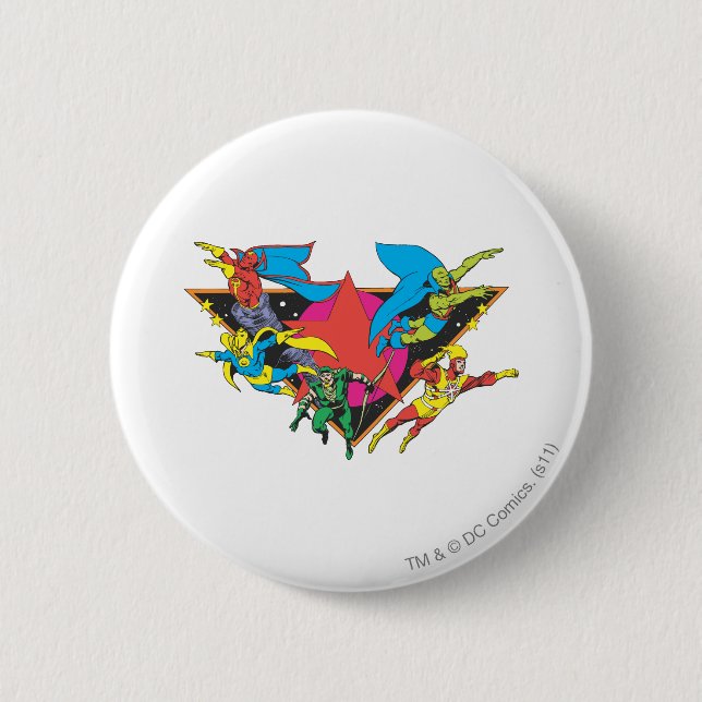 Badge Rond 5 Cm Super Powers™ Collection 16 (Devant)