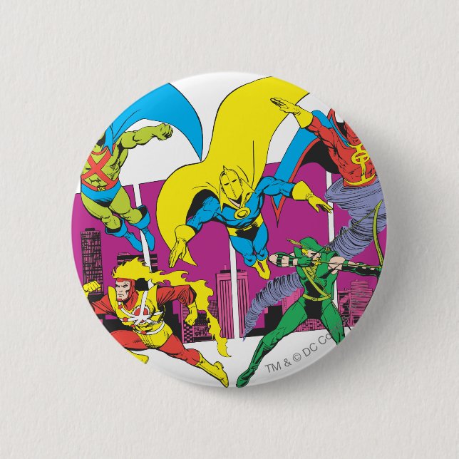 Badge Rond 5 Cm Super Powers™ Collection 17 (Devant)