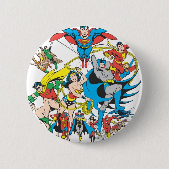 Badge Rond 5 Cm Super Powers™ Collection 4 (Devant)
