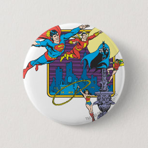 Badge Rond 5 Cm Super Powers™ Collection 5
