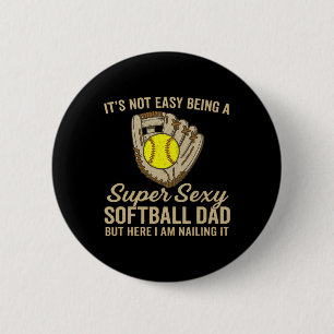 Badge Rond 5 Cm Super Y Softll Papa Citation Drôle Softll Amant