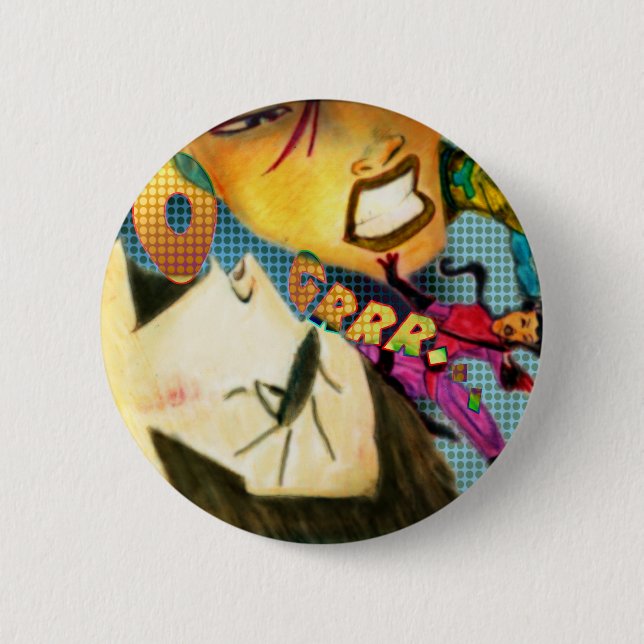 Badge Rond 5 Cm Superbe (Devant)