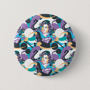 Badge Rond 5 Cm Supergirl Color Splash Swils Motif 5