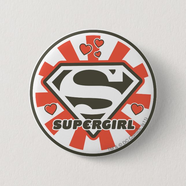 Badge Rond 5 Cm Supergirl J-Pop 7 (Devant)