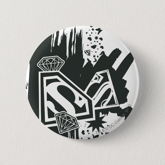 Badge Rond 5 Cm Supergirl Keep it Fresh 2 (Devant)