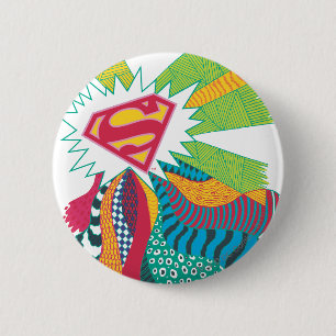 Badge Rond 5 Cm Supergirl Random World 3