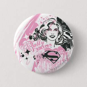 Badge Rond 5 Cm Supergirl totalement fabuleux