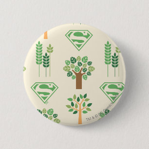 Badge Rond 5 Cm Supergirl Trees