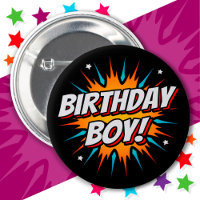 Superhero Party Comic Book Hero Birthday Boy