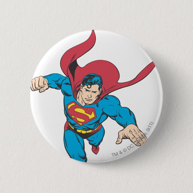 Badge Rond 5 Cm Superman 19 (Devant)