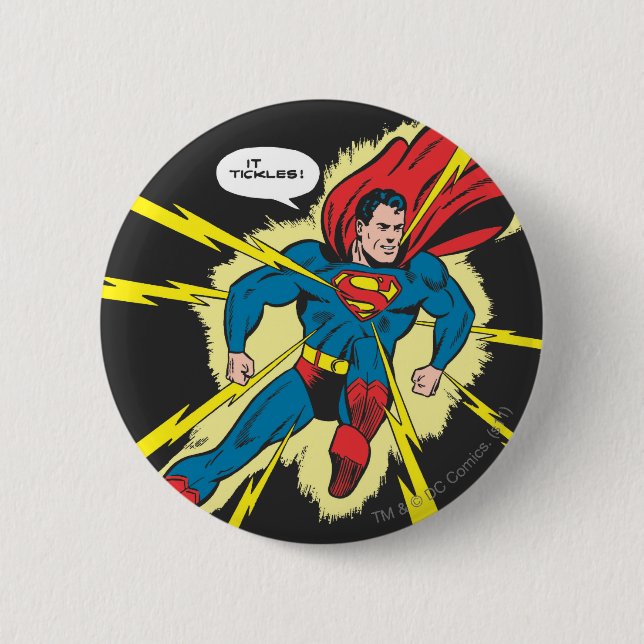 Badge Rond 5 Cm Superman #32 (Devant)