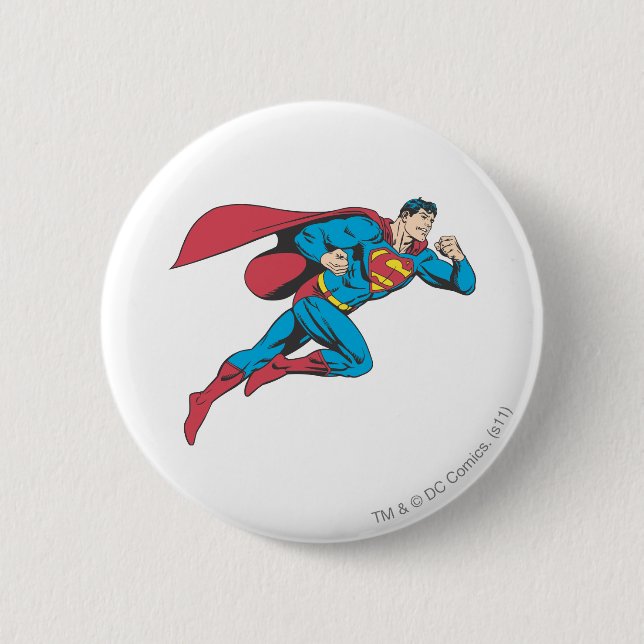 Badge Rond 5 Cm Superman 64 (Devant)