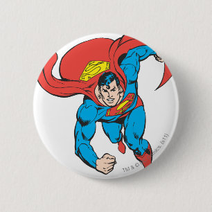 Badge Rond 5 Cm Superman avance