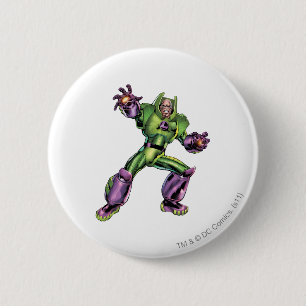 Badge Rond 5 Cm Superman Enemy 1