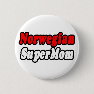 Badge Rond 5 Cm SuperMom norvégien